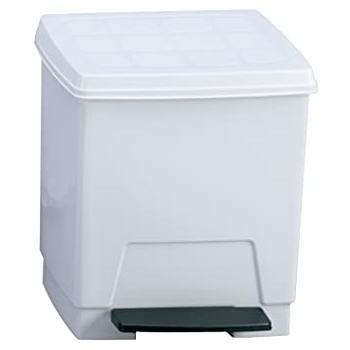 Denox DEN094 Pedalbin Classic 23 litros, Blanco, 340x310x420 mm