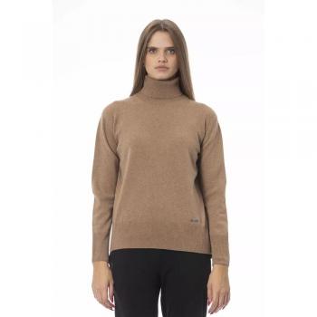 Baldinini Trend Beige Wool Sweater - IT48|XXL