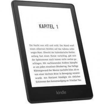 Amazon Kindle Paperwhite 2021 - E-Book con pantalla táctil de 6.8, resolución de 300 ppp, capacidad de 16 GB, conexión Wi-Fi, publicidad incluida, resistente al agua en color negro