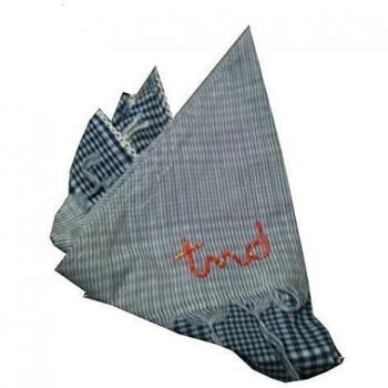 Tumble N Dry niña Pañuelo de cuello/bufanda azul & blanco
