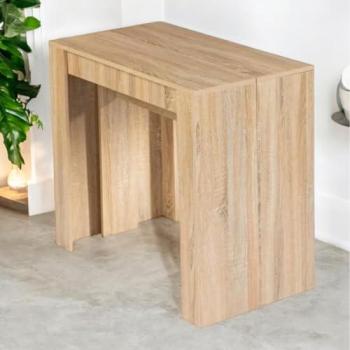 Consola Extensible de Madera Belli - 2,35 m | Diseño Moderno | 8 Plazas con Extensión | Montaje Rápido