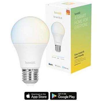 Hombli Smart Bulb 9W CCT E27 Bombilla inteligente Blanco WiFi