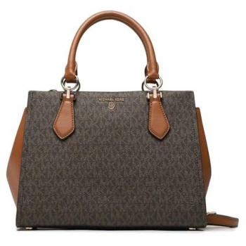 Michael Michael Kors Marilyn Convertible Shoulder Satchel Bag - Brown