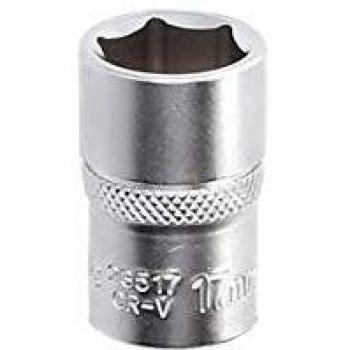 SONIC Piezas insertables de llave cubo 1/2 Hexágono interior DIN 3120, 3124 - 17 mm Acero cromo vanadio