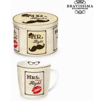 Tazza con scatola labbra - Kitchen's Deco Collezione by Bravissima Kitchen
