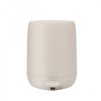 Papelera de Pedal Blomus Sono 3L con Cierre Suave - Color Moonbeam