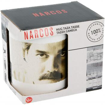 TAZA CERAMICA 325 ML CON CAJA | NARCOS PABLO