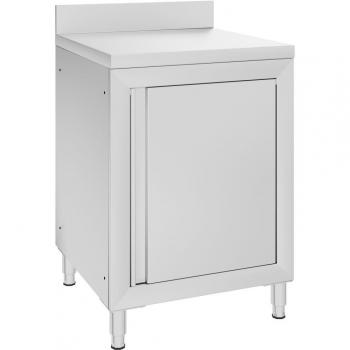 Mesa de trabajo comercial mueble acero inoxidable 60x60x96 cm