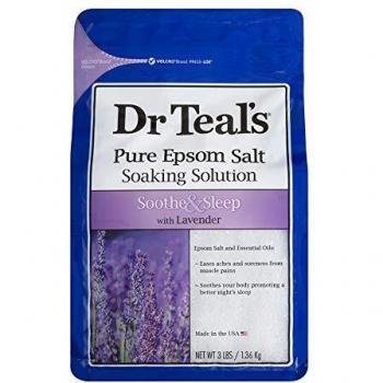 Beauty Goddess Dr Teal's Sooth and Sleep with Lavender Soaking Salt Solution, 1.36 kg