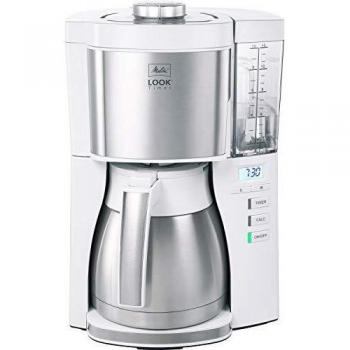Melitta Look V Therm Timer 1025-17 - Cafetera de Goteo con Función Temporizador y Depósito Extraíble, Capacidad para 10 Tazas