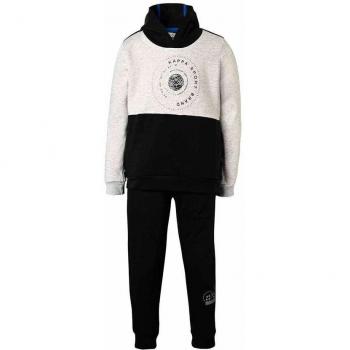 Chándal Kappa BTS Benzem Niño Off White Mel/Black