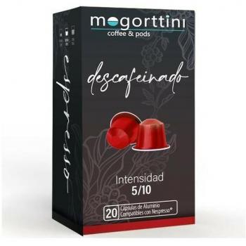 Cápsulas de café descafeinado - Mogorttini