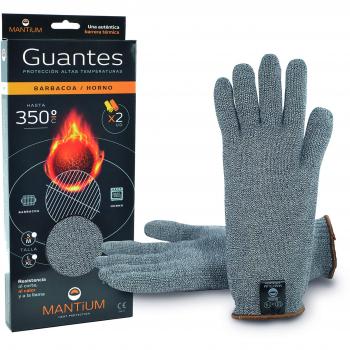 Tomas Bodero 5548HD - Guantes térmico ambidiestro, protección a temperaturas, talla 9, color Gris