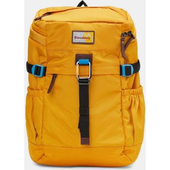 Mochila Ordenador DISCOVERY Icon en color amarillo Recycled Pet 22L