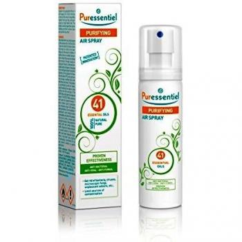 Puressentiel - Purificante - Spray Aereo Purificante con 41 Aceites Esenciales - 100% puros y naturales - Repire un aire purificado - 75ml