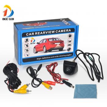 DEC LED Coche Universal de Vision Trasera Camara CCD Chip para Todos Los Modelos de Coches
