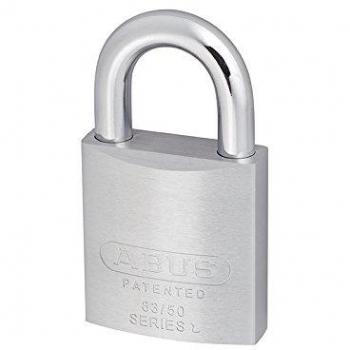 Abus 83/50 50mm Chrome Plated Brass Padlock ABU8350