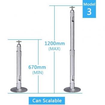 Soporte de Techo Ajustable AUN Mini para Proyector LED 1080p con Agujero de 6mm