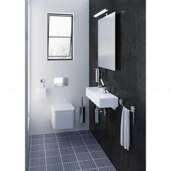 Bath+ by cosmic DIABOLO PORTAPAPEL SIN TAPA  CROMO-BLANCO