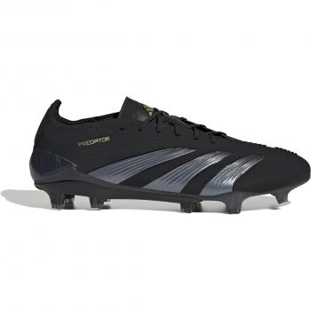 Adidas Predator Elite FG Botas de Fútbol Césped Artificial Negro (Tamaño 40)