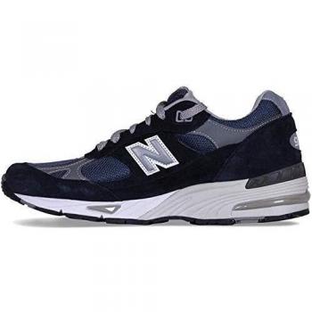 New Balance Men's Casual Sneakers 991 - Navy Blue, Size 12.5 US