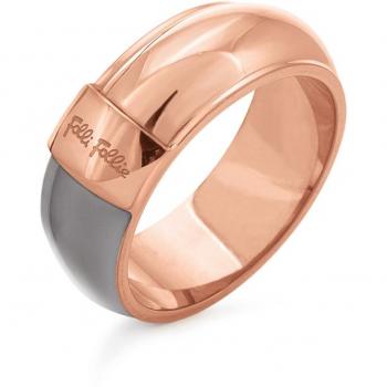 Anillo de mujer Folli Follie de acero inoxidable en color rosa, talla 14 (referencia: 1R18T001RA)