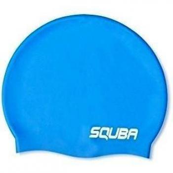 Squaba 0020965 Gorro de Natación, Unisex Adulto, Blanco, S