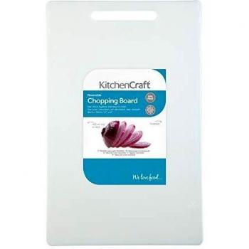 Tabla de Cortar Reversible Extra Grande de Polipropileno Antideslizante Libre de BPA, 44 x 30 cm