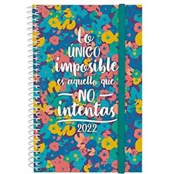 Finocam Espiral Design Collection Imposible - Agenda Enero 2022 - Diciembre 2022