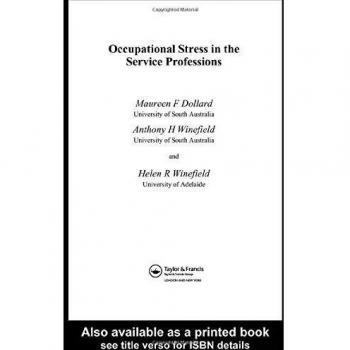 Occupational Stress in the Service Professions
