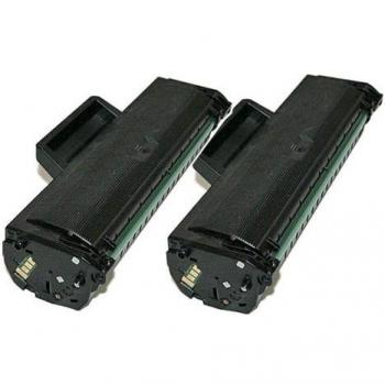 Prestige Cartridge D1042S - Pack de 2 cartuchos de tóner láser para Samsung ML-1660/ML-1665/ML-1670, negro