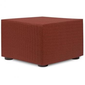 Funda para puf Eysa JAZ Rojo Oscuro 100 x 65 x 100 cm