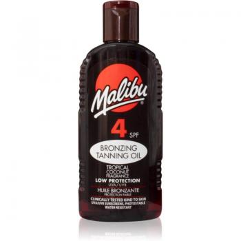 Malibu Bronzing Tanning Oil SPF 4 - Moisturising and Bronzing Spray for Tanning, 200ml
