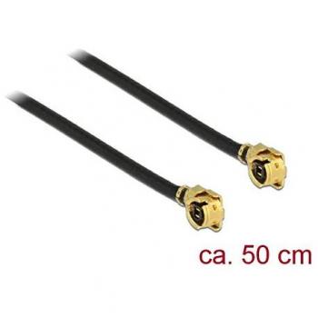 Cable de Antena MHF® Macho 1.13, 50 cm, 3.20 dB