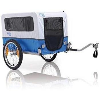 Xlc Doggy Van Bicicleta Perros Colgante, Azul, One Size