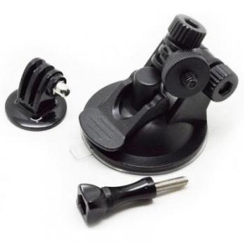 Phoenix Technologies PHGP51 - Soporte de coche con ventosa para cámaras deportivas, color negro