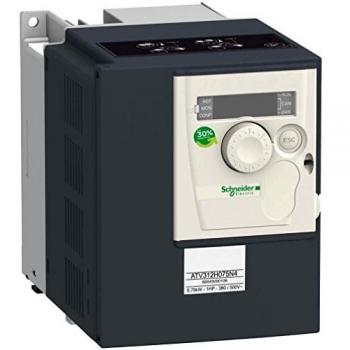 Schneider Electric ATV312H037N4 ATV312 Accionamiento de Velocidad Variable, 0.37kW, 1.5kVA, 32W, 380..500V, 3Fases, 143mm x 107mm x 152mm