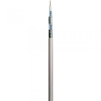 Cable Coaxial KHC 203-100 RL, 100 metros, 120 dB, 4 veces apantallado, Clase A, Eca