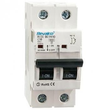 Magnetotérmico Revalco 1 Polo + Neutro 25A 8033032200683 02563 REVALCO RV30BC