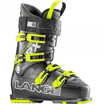 Lange RX 120 - Botas de esquí para hombre, color gris / amarillo, talla 28.5