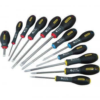 Stanley FatMax Advanced 12 pièces de tournevis-Parallèle/évasé/Phillips/Pozidriv Set