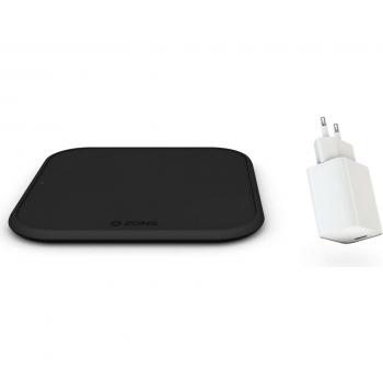 Kit de Inicio ZENS para iPhone 12/13/14/15 con Cargador Inalámbrico Rápido de 10W y Adaptador USB-C PD de 18W