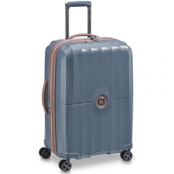 Maleta mediana Delsey Paris St Tropez Azul Hielo con Carro Ampliable - ¡Compra a precios de outlet!