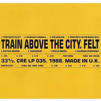 Train Above The City VINYL Vinyl Felt