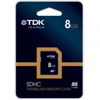 TDK T78539 - Tarjeta de memoria SecureDigital de 8 GB