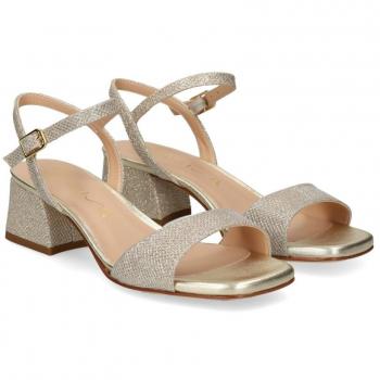 Unisa Sandalias Con Tacón Mujer - Plata Talla 37
