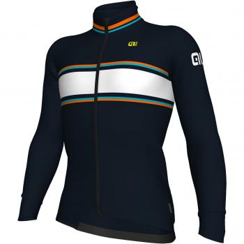 Ale R-EV1 Speed Fondo Chaqueta Racing, Hombre, Negro/Azul, 2XL
