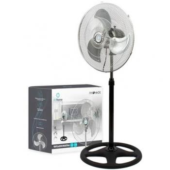 Ventilador de Suelo Oscilante Industrial con Varias Velocidades - Ideal para Habitación, Comedor, Salón u Oficina (Modelo 4-60 W)