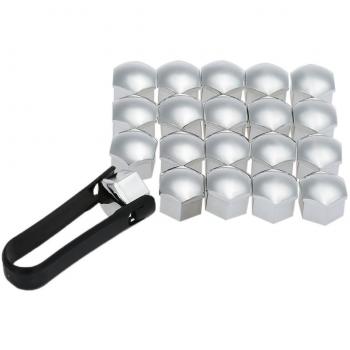 KKmoon 20Pcs Tapones de Tornillo Válvula de Neumáticos de Rueda para Coche Universal