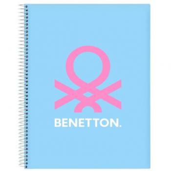 Bloc de notas Benetton Spring A4 con cuadrícula precisa